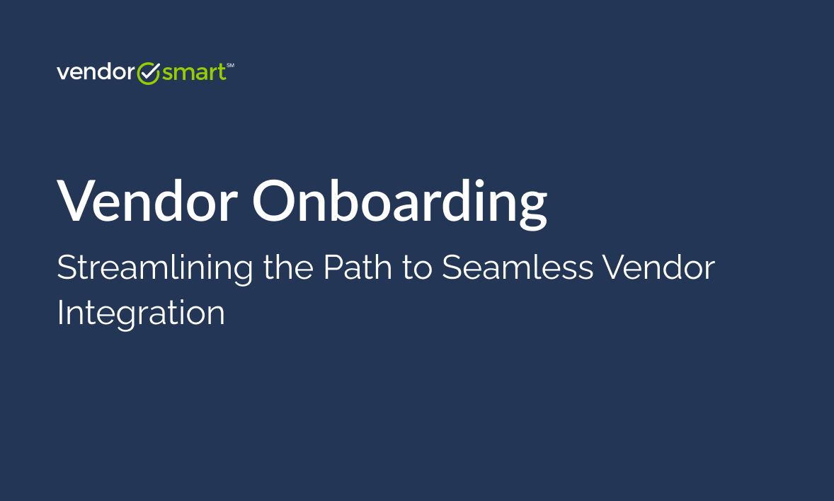 Vendor Onboarding